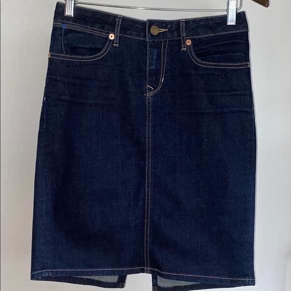 GAP 1969 DARK DENIM SKIRT - Picture 2 of 11